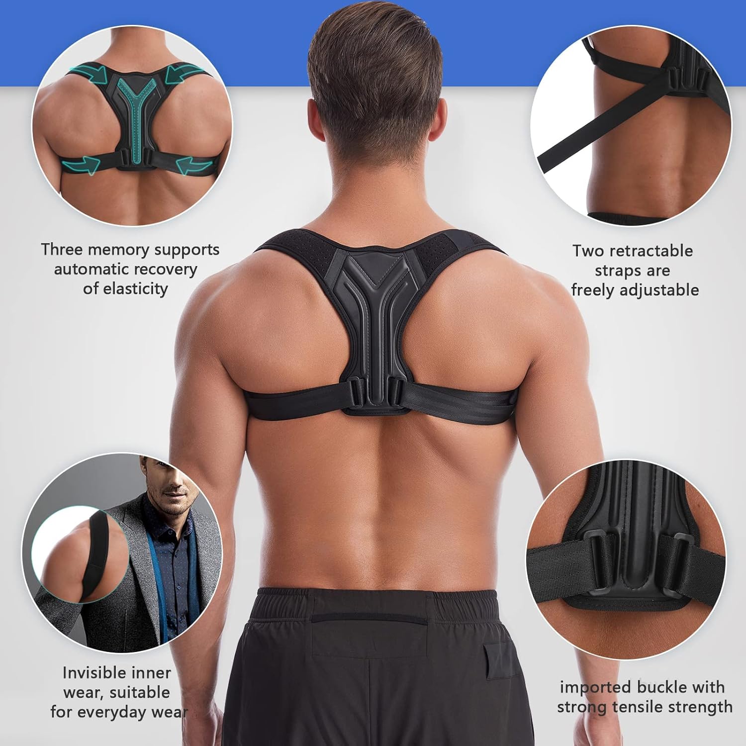 ESTYLO™-Posture corrector belt shoulder ESTYLO™