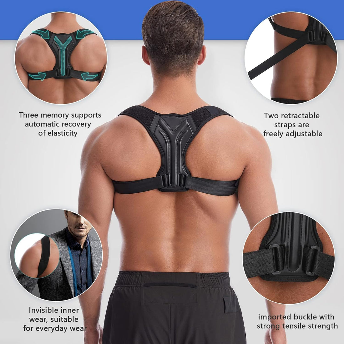 ESTYLO™-Posture corrector belt shoulder ESTYLO™