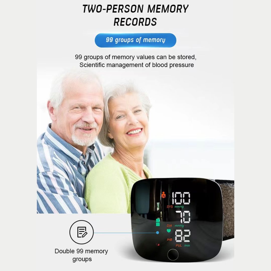 Wrist Touch Blood Pressure Monitor